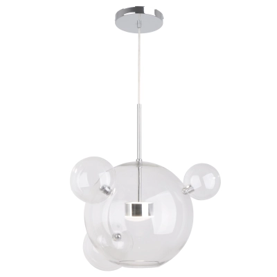 Multiverse - lampa wisząca LED chrom 1+3, 338111-06 REALITY